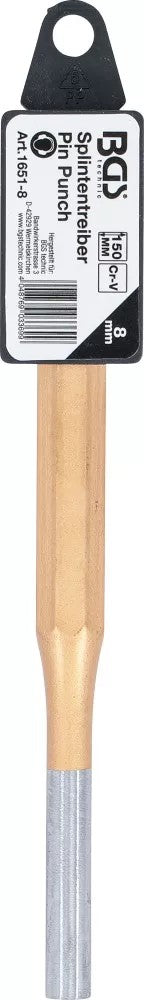 Išmušėjas bukas | 150 mm | 8 mm (1651-8)