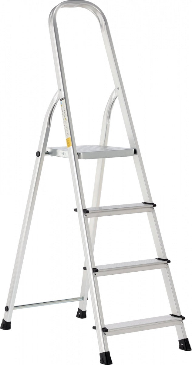Ladder 4-step | aluminum | 148 cm (17740)