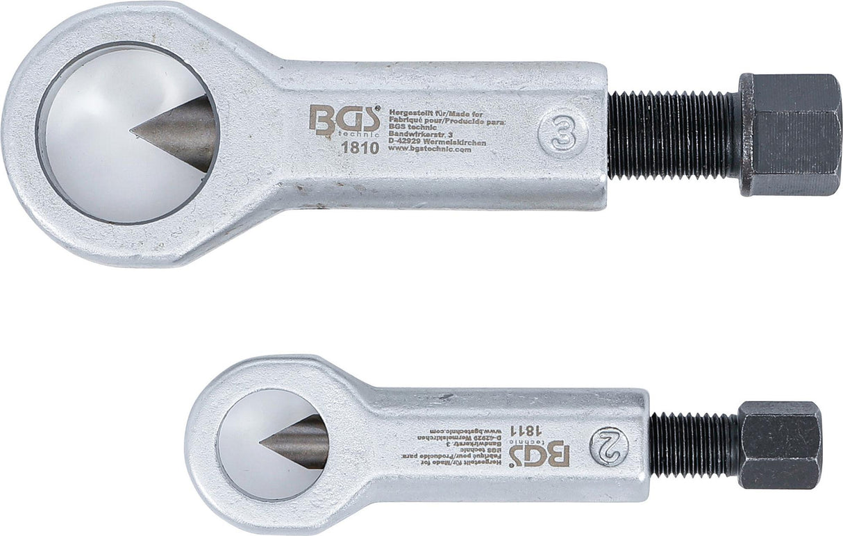 Veržlių nupjovėjų rinkinys | 12 - 16 mm / 16 - 22 mm | 2 vnt. (1812)