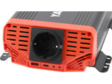 Automobilinis įtampos inverteris | grynas sinusas | 12/230V 300W (YT-81481)