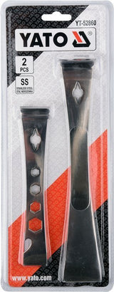 Montiruočių / gramdiklių rinkinys | nerūdijantis plienas | 2 vnt. (YT-52860)