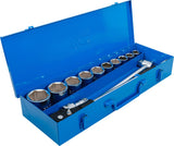 Galvučių ir rakto komplektas | 20 mm (3/4") | 14 vnt. (1206)