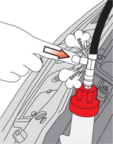 Radiatoriaus slėgio ir aušinimo sistemos testeris | 28 vnt. (YT-06721)