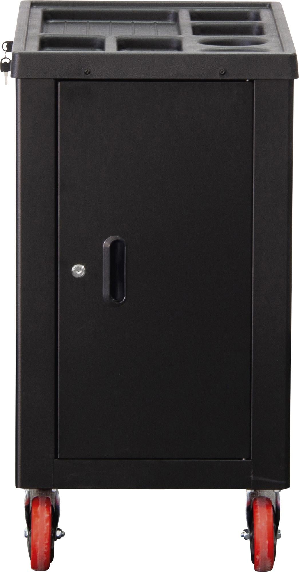 Įrankių spintelė ant ratukų | 6 stalčiai | 1 šoninės durys | tuščia (6055-1)