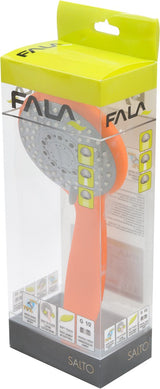 Dušo galvutė 3-jų funkcijų, apelsino spalva, "Salto orange" (75621)