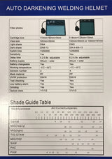 Automatiškai tamsėjanti suvirinimo kaukė / skydelis (SZ-AS)