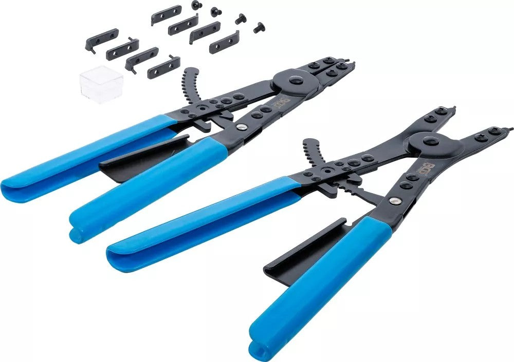 Replių rinkinys fiksuojamiems žiedams | keičiami antgaliai | 400 mm (478)