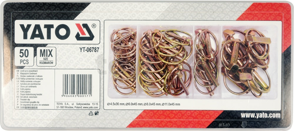 (Už)kaiščių, kuolelių rinkinys | 50 vnt (YT-06787)