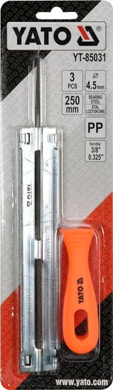 Kreipiančioji / gidas grandininiams pjūklams | su dilde | 4.5 mm (YT-85031)