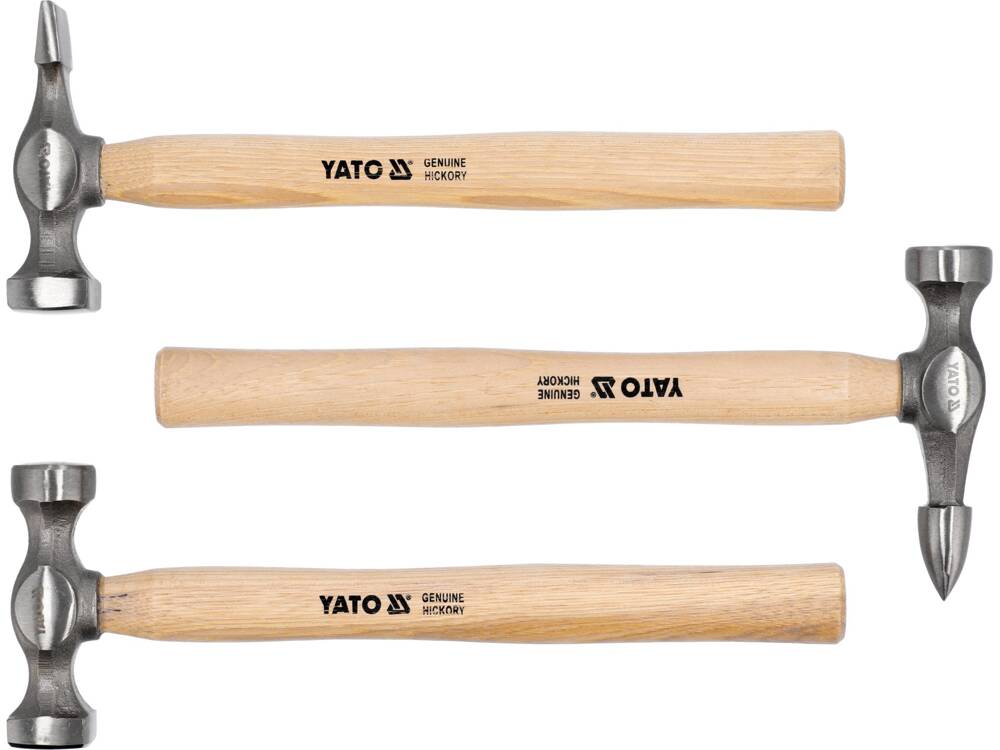 Plaktukų ir kumštelių rinkinys kėbulo darbams | 7 vnt. (YT-4590)