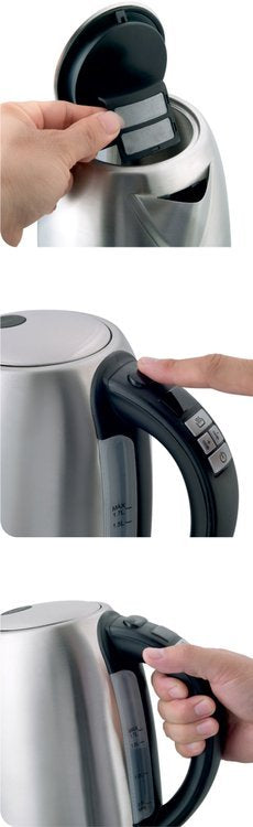 Elektrinis virdulys | Nerūdijantis plienas | temperatūros kontrolė | 1.7 l (68194)