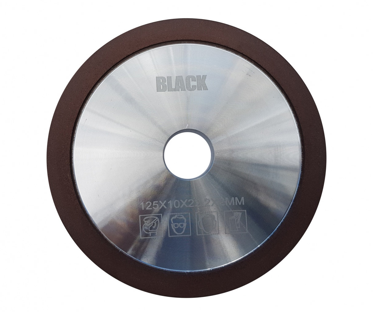 Deimantinis pjūklų galandymo diskas | lėkštės tipo | 125x10x2x22.2 mm (XP0125)