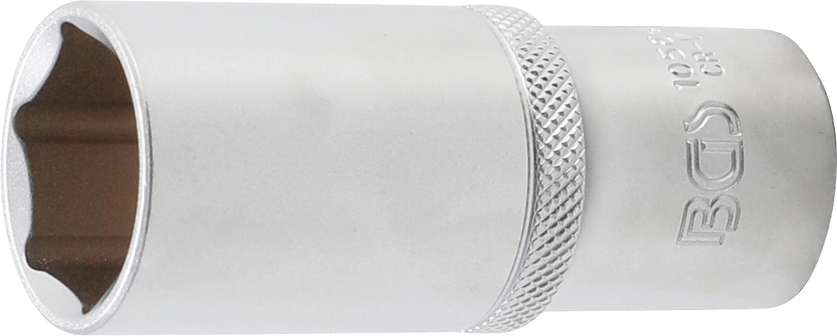 Galvutė šešiakampė ilga | 12,5 mm (1/2") | 24 mm (10564)