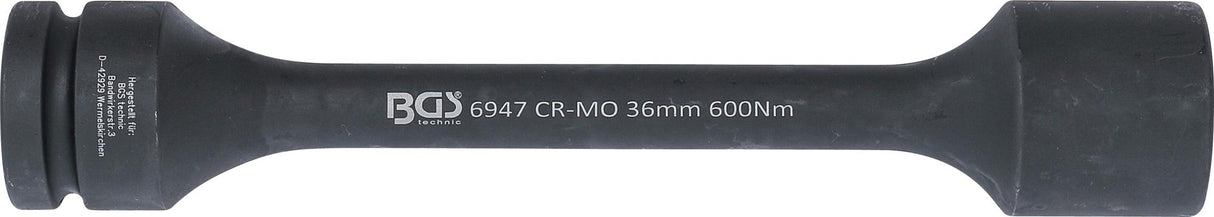 Riboto sukimo ilgituvas su galvute | smūginis | 25 mm (1") | 36 mm | 600 Nm (6947)