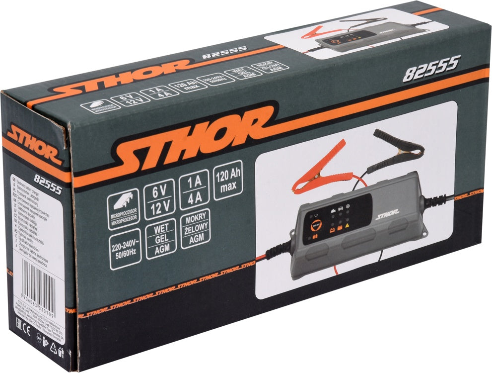 Automobilinis akumuliatoriaus kroviklis | 12V 0,8/3,8A  (82555)