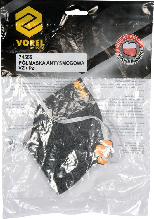 Respiratorius antiaerozolinis su vožtuvu VZ/PZ (74555)