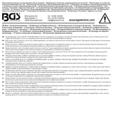 Įpresuotų antgalių rinkinys | 6.3 mm (1/4") | T-Star (Torx) su šarnyriniu antgaliu | 7 vnt. (8618)