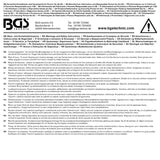 Užspaudimo antgaliai 5 mm BGS 3057 (3057-16)