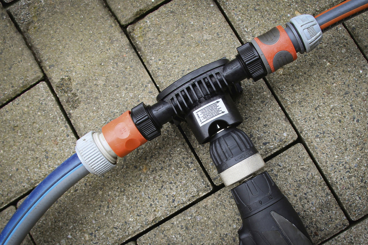 Siurblys su antgaliais statomas į grąžtą | 1/2" | 1000 l / h (50830)