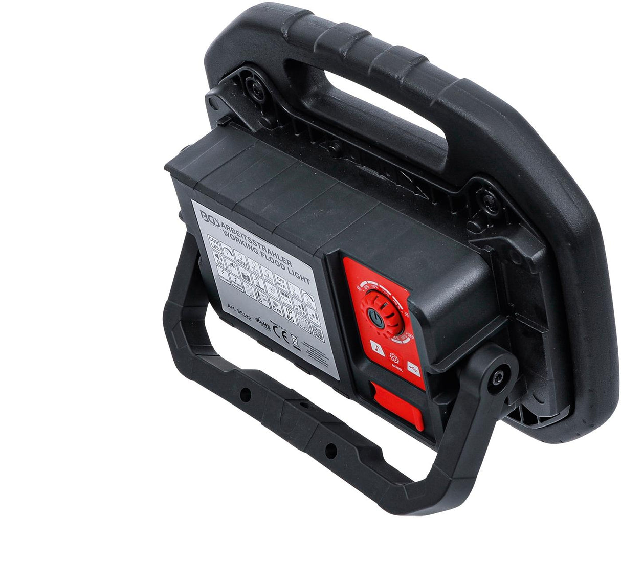 Darbo lempa | akumuliatorinė / powerbank | COB-LED | 40 W | su vidiniais garsiakalbiais (85332)