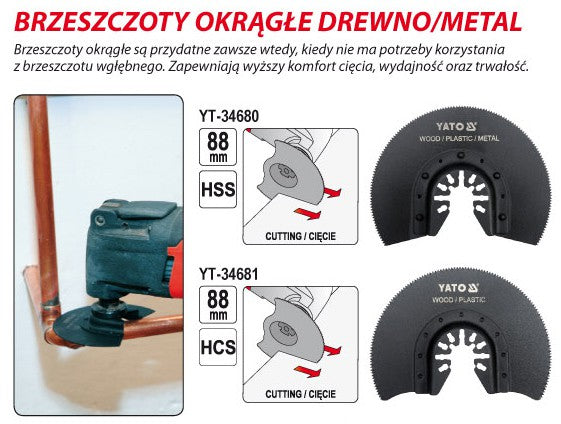 Priedas daugiafunkciniam įrankiui | HCS (YT-34681)