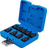 IMPACT BIT SOCKET SET | 12.5 MM (1/2") DRIVE | SPLINE (FOR XZN) M4 - M16 | 9 PCS. (5487)