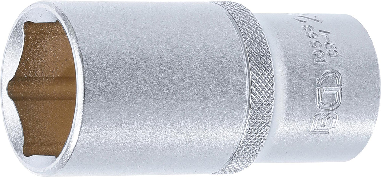 Galvutė šešiakampė ilga | 12,5 mm (1/2") | 28 mm (10568)