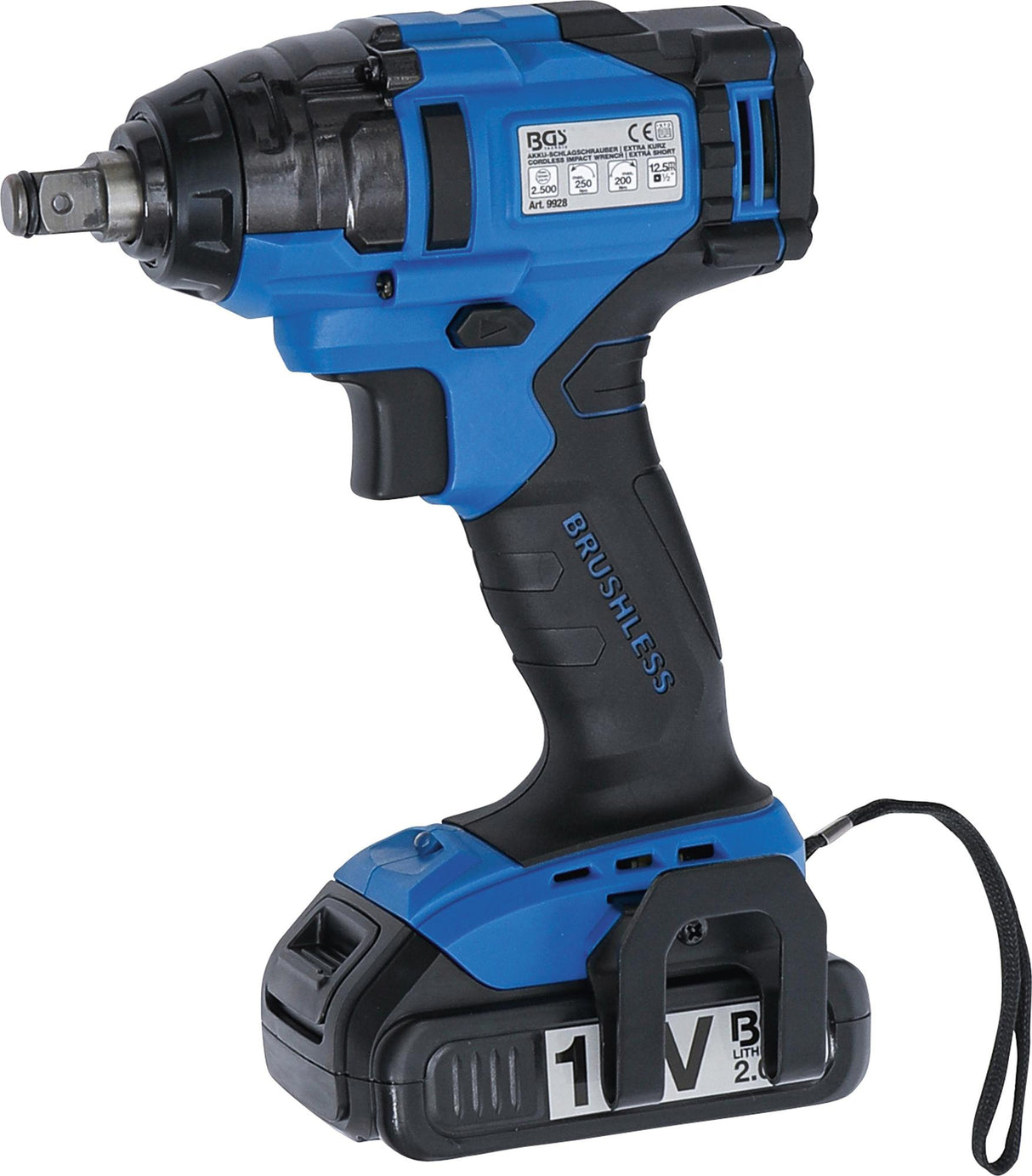 Akumuliatorinis smūginis veržliasūkis | siauras | 250 Nm | 2.500 rpm | 18 V (9928)