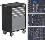 Įrankių spintelė | 4 stalčiai | 151 vnt. (4086)