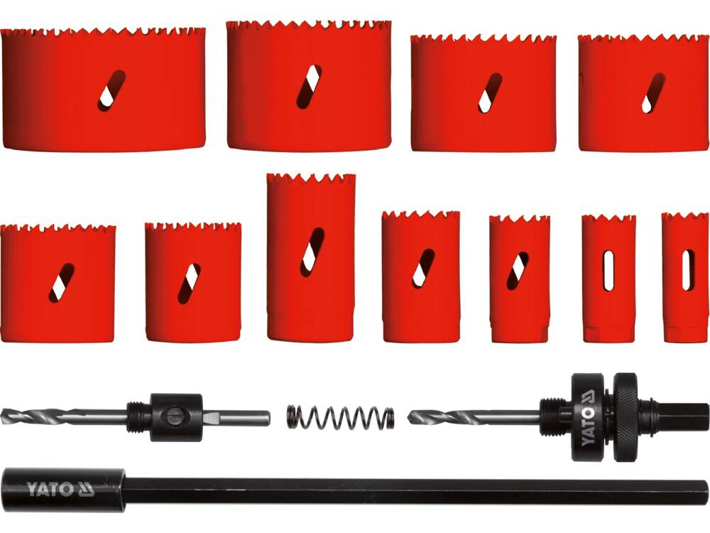 Набор коронок по металлу | HSS M3 | 19-76 mm | 15 шт.