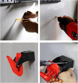 Užspaustukų rinkinys | Heavy Duty ABS+stainless steel | 4 vnt. (MC4S)