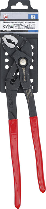 Santechninės replės | fiksuojamos mygtuku | 300 mm (75208)