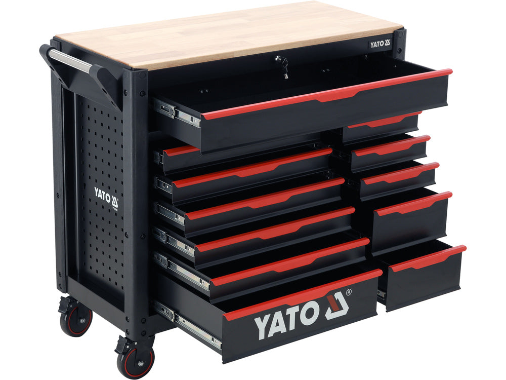 Įrankių vežimėlis | 12 stalčių (YT-09005)