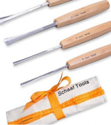 Kaltų medžiui / drožinėjimui rinkinys | 60 Cr-V | 4 vnt. (W4C)