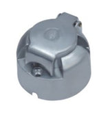 Rozetė priekabai 7 kontaktai aliuminė ISO 1724 (TR0840A)