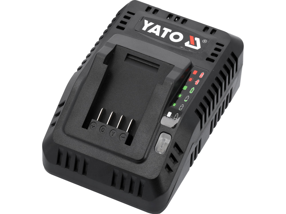 2 x 4.0 Ah baterijų ir greito 4.5A įkroviklio rinkinys | 18V (YT-828510)