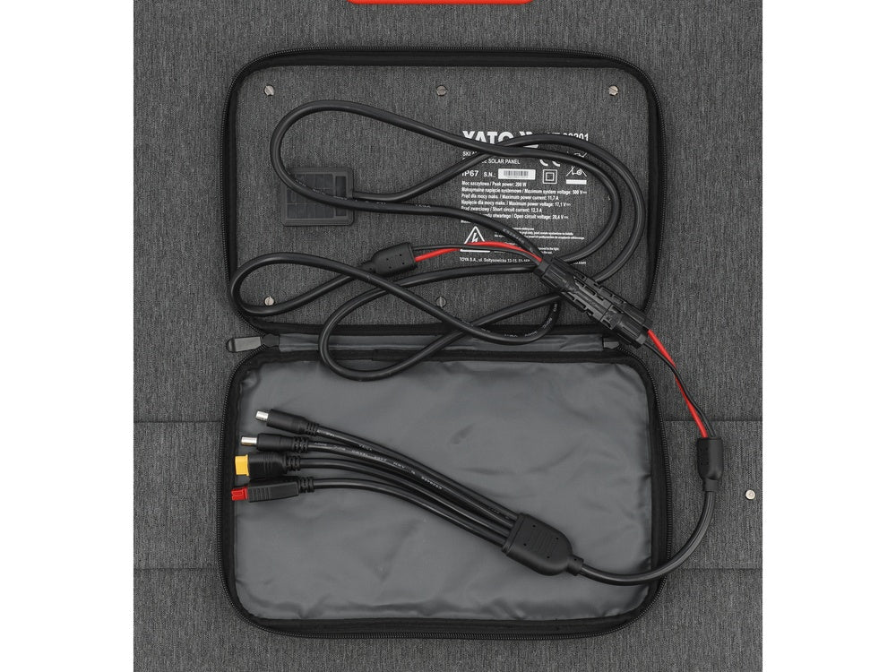 Nešiojamas sulankstomas saulės skydelis | 200 W | 4-in-1 (YT-98201)