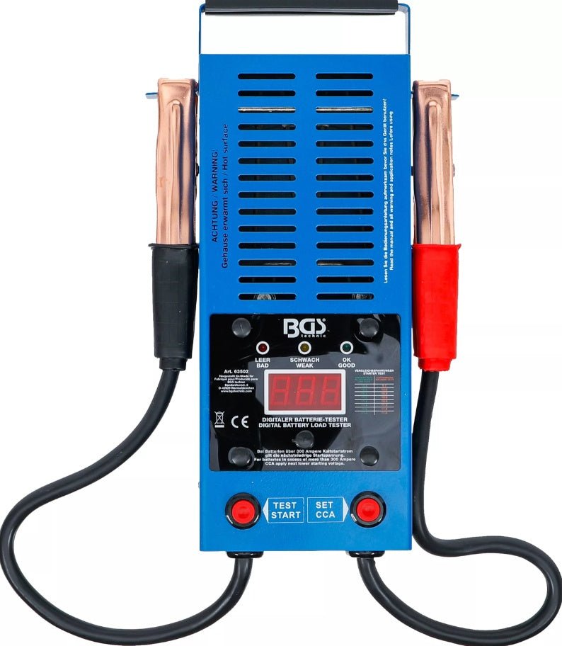 Skaitmeninis akumuliatoriaus testeris (63502)