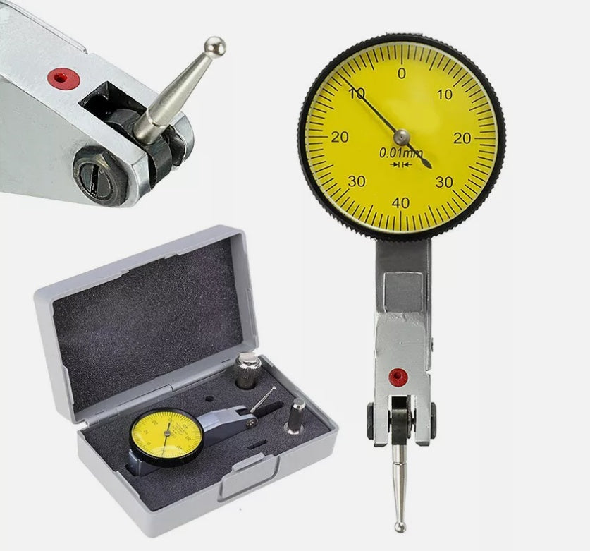 Tikslus precizinis pakreipimo svirties matuoklio indikatorius | 0,01 mm (DG2B)