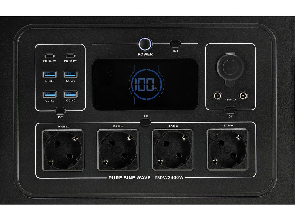 Nešiojama maitinimo stotis | 2400W | 2232WH (YT-83095)