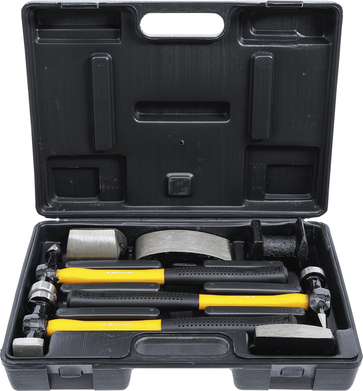 Plaktukų rinkinys su priekalais | 7 vnt.(1670)