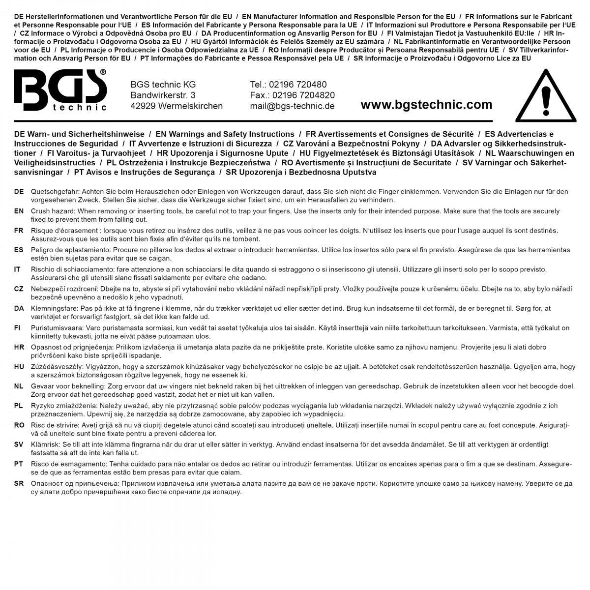 Įrankių dėklas 2/3: Veržliarakčių rinkinys su šoniniais raktais | 12,5 mm (1/2") | 14 vnt. (74563)