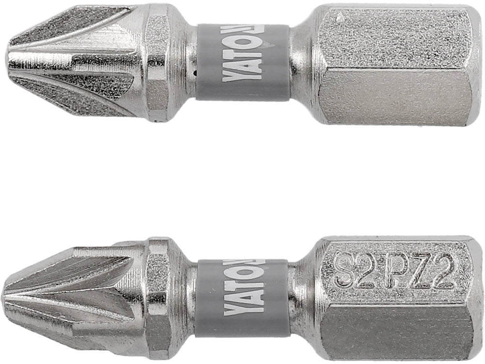 Биты | 6,3 mm (1/4") | S2 Ni | крестовые PZ2 | 2 шт.