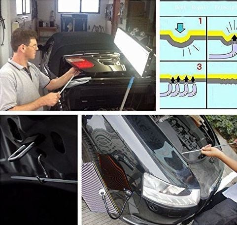 Įrankių rinkinys kėbulo įdubų / įlenkimų šalinimui | 8 vnt. (V1659)