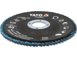 Лепестковый шлифовальный диск | 125 мм x 22 | P40 (YT-833005)