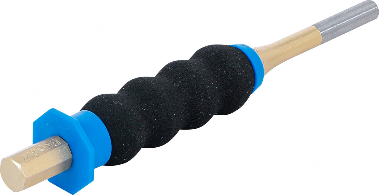 Išmušėjas bukas | neslidi ergonomiška rankena | 180 mm | 8 mm (74591-8)