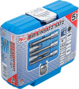 Įpresuotų antgalių rinkinys | 12,5 mm (1/2") | Spline (XZN) | 5 vnt. (8449)