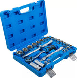 Galvučių rinkinys | 12,5 mm (1/2") | Coliniai dydižiai | 27 vnt. (2216)