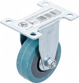 Фиксированное колесо | резина | с монтажной пластиной | Ø 50 mm