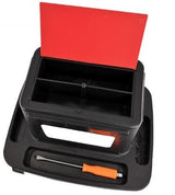 Kėdutė su ratukais | su padėklu ir daiktadėže (W85025)